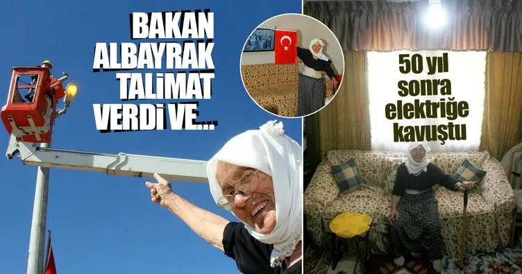 Bakan talimat verdi 50 yıl sonra evi aydınlandı