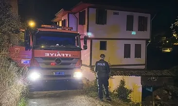 Safranbolu’da tarihi konakta yangın