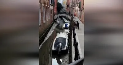 SON DAKİKA: Dünyaca ünlü turizm merkezi Venedik’te şoke eden görüntü! | Video