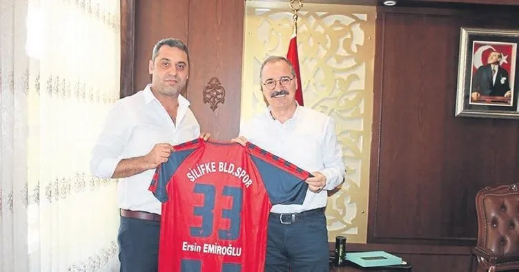 Silifke Belediyespor’dan Emiroğlu’na ziyaret