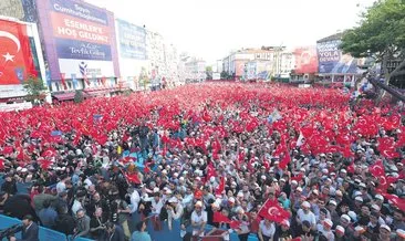Milletimiz ‘istikrar sürsün, Türkiye büyüsün’ diyor