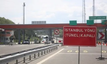 Bolu Dağı tüneli kapatıldı #istanbul