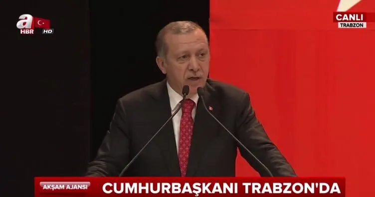 Cumhurbaşkanı Erdoğan: Bu çatı altında bulunması mümkün değil
