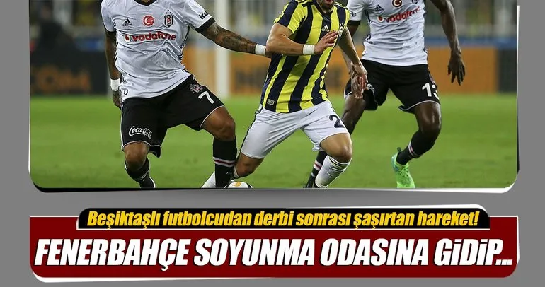 Lens maçın ardından Fenerbahçe soyunma odasına gitti!