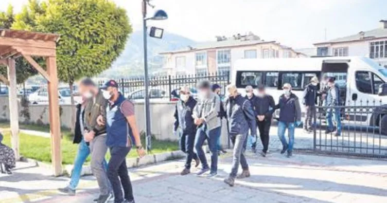 Burdur merkezli FETÖ operasyonu