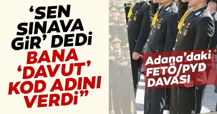 Adana’daki FETÖ/PDY davasındaki tutuklu sanıktan flaş ifadeler