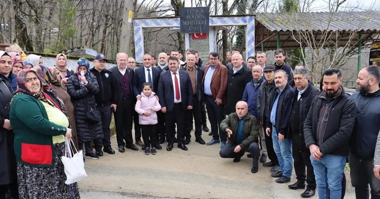 263 maden şehidi için Yenice ilçesinde anma programı düzenlendi