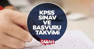 ÖSYM 2026 KPSS Lisans, Ön Lisans, Ortaöğretim Takvimi | KPSS lisans başvurusu ne zaman ve nasıl yapılacak?