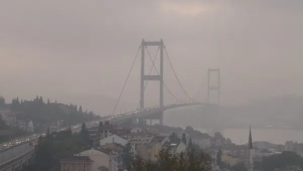 İstanbul hafta sonuna sis ile uyandı!