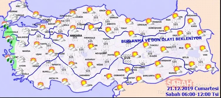 Meteoroloji’den son dakika hava durumu ve şiddetli yağış uyarısı! Bugün hava nasıl olacak? 21 Aralık