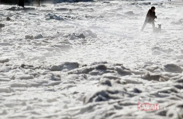 Meksika’da dolu fırtınası: Bir şehir buza gömüldü! İnanılmaz görüntüler
