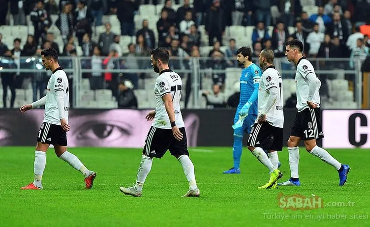 Beşiktaş - Demir Grup Sivasspor maçından kareler