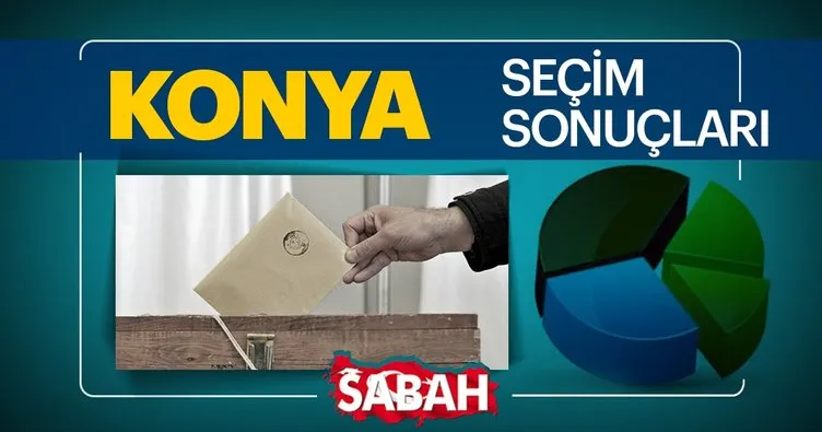 Konya yerel seçim sonuçları 2019 burada olacak! 31 Mart Konya seçim sonucu ve oy oranları sabah.com.tr’de!