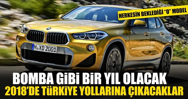 2018de hangi otomobiller geliyor