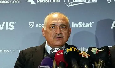 TFF Başkanı Mehmet Büyükekşi’den İrfan Can Kahveci sözleri! Önümüzdeki süreç için ümitlendirdi