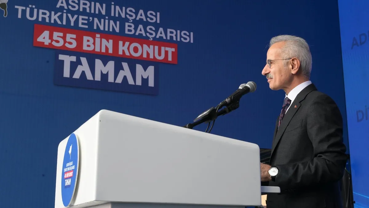 Bakan Uraloğlu’ndan Hataylılara müjde: Amanos Tüneli çalışması Mart ayında başlıyor Bakan Uraloğlu’ndan Hataylılara müjde: Amanos Tüneli çalışması Mart ayında başlıyor