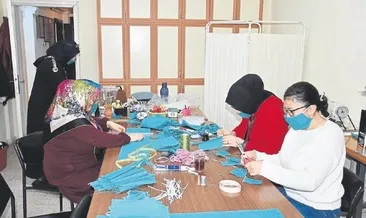Maske üretimine ‘gönüllü’ destek