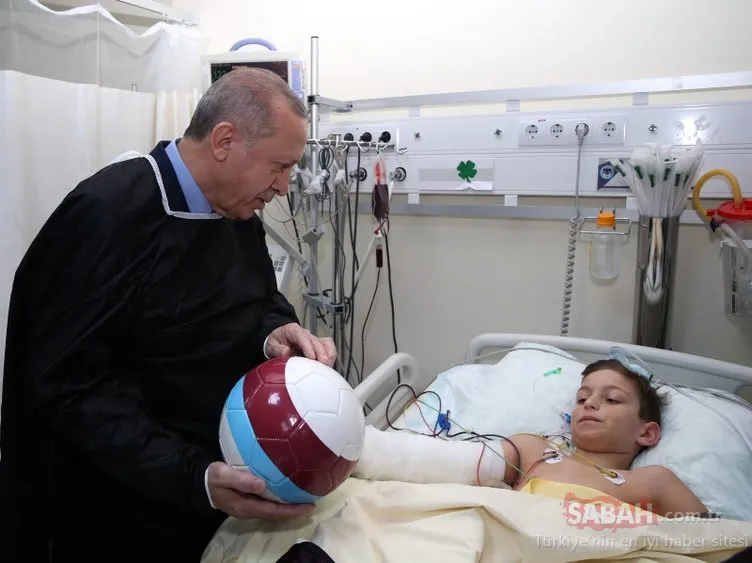 Son dakika: Başkan Erdoğan Kartal’da çöken binadan kurtulanları ziyaret etti!