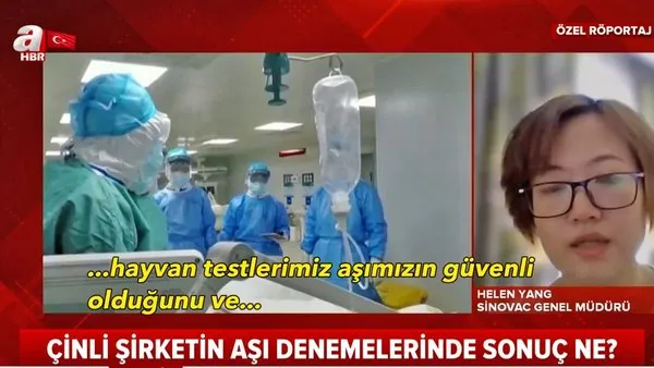 Son dakika haberi: Türkiye'de kullanımına başlanan Covid-19 aşısı üreticisi Çinli firmadan flaş corona virüsü aşısı açıklaması | Video