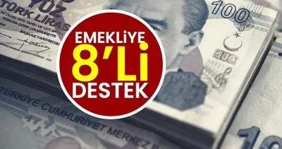 EMEKLİYE REFAH PAKETİ SON DAKİKA: 8’li destek geliyor! Bakan Işıkhan açıkladı