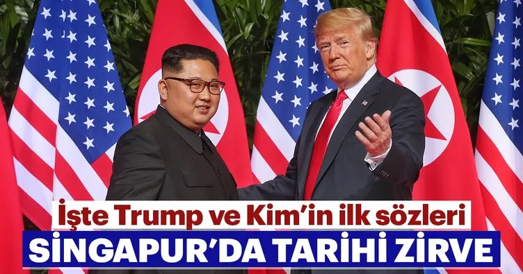 Son dakika: Donald Trump-Kim Jong Un Zirvesi gerçekleşti