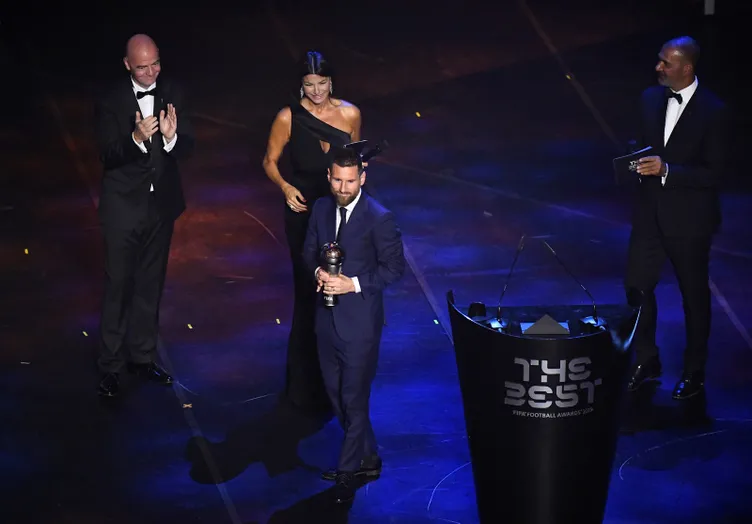 FIFA En İyiler Ãdülleri sahiplerini buldu: En İyi Erkek Futbolcu Lionel Messi