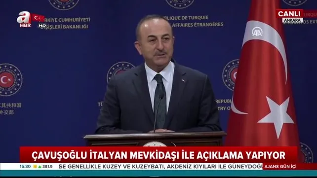 Son dakika: Dışişleri Bakanı Mevlüt Çavuşoğlu ve İtalyan mevkidaşı Luigi Di Maio'dan ortak basın toplantısı | Video