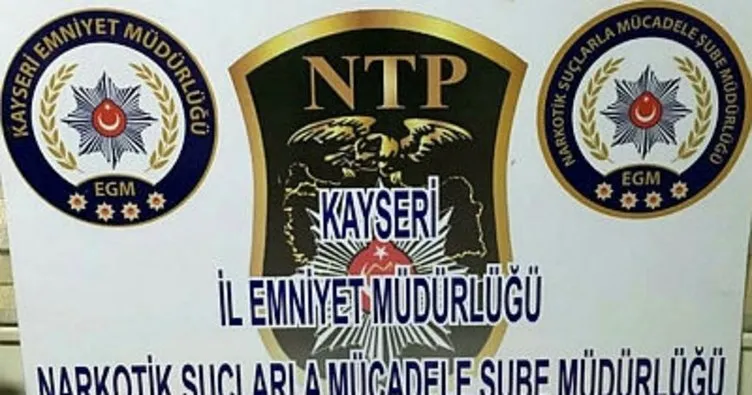 Kayseri’de uyuşturucu ticaretine 2 gözaltı