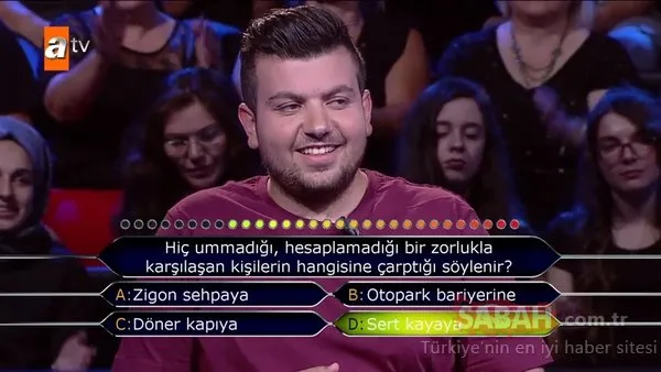 Kim Milyoner Olmak İster? 771. Bölüm tüm soru ve cevapları