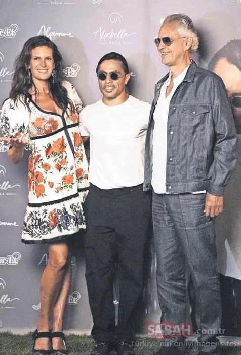 Dünyaca ünlü tenor Andrea Bocelli övgüler yağdırdı! ‘Nusret ‘Salt Bae’nin ötesinde sevimli ve çalışkan biri’