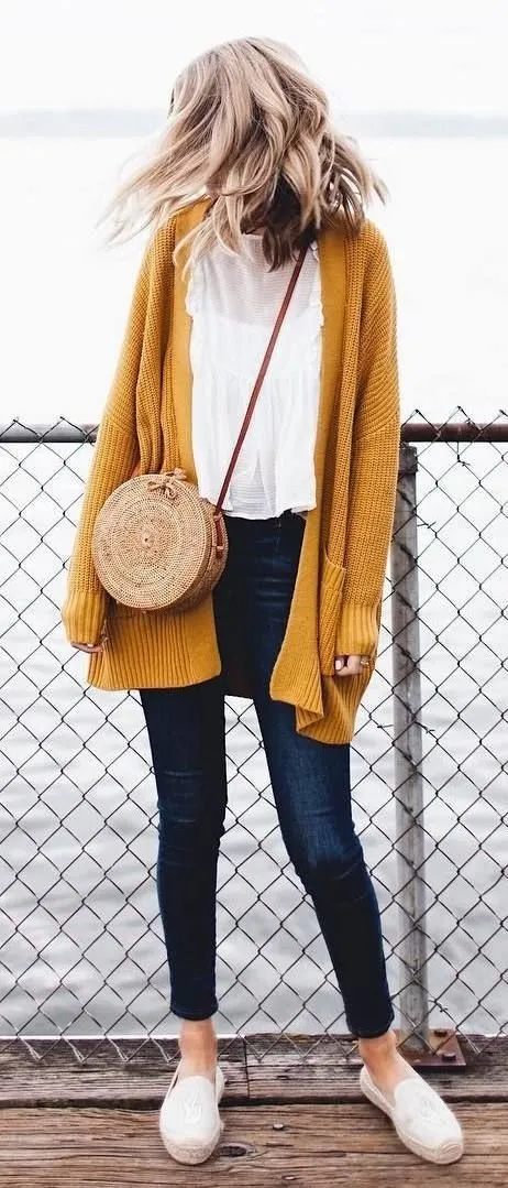 Geçiş mevsimine uygun en son trend hırka modelleri!