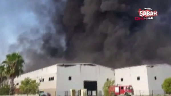 Son dakika haberi | Ankara OSB'de fabrika yangını | Video
