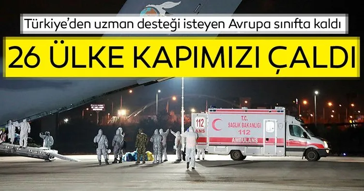 Son dakika: Corona virüsde Türkiye dünyaya örnek oldu! 26 ülke yardım istemek için kapımızı çaldı