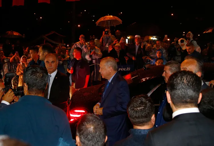 Türkiye Cumhurbaşkanı Erdoğan, Rize'de