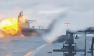 Hürmüz’de gemi vuruldu