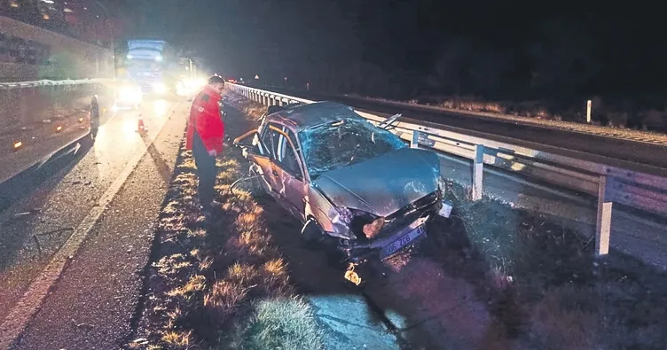 Otostopla bindiği araç mezarı oldu