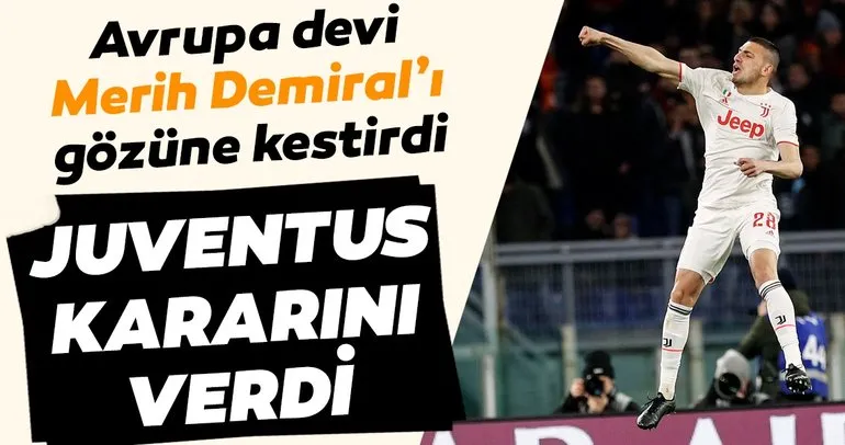PSG, Merih Demiral’ı gözüne kestirdi! İşte Juventus’un kararı