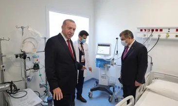 Başkan Erdoğan tek tek inceledi! Sancaktepe’deki Prof. Dr. Feriha Öz Acil Durum Hastanesi açıldı