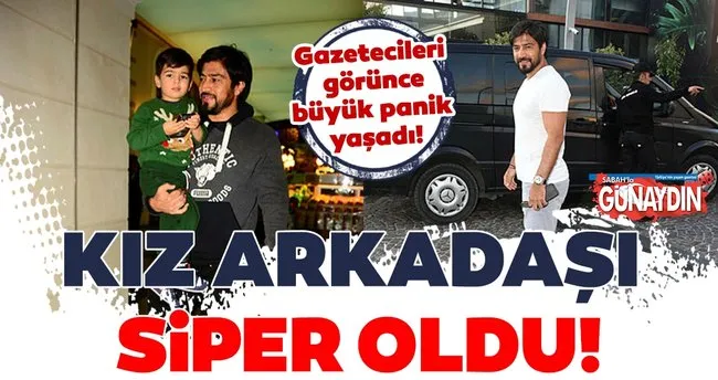 İbrahim Toraman savunma sistemi! kız arkadaşı siper oldu