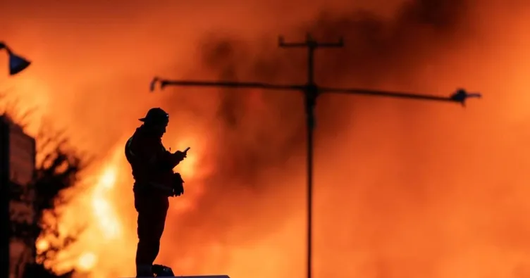 Meksika’da orman yangını!