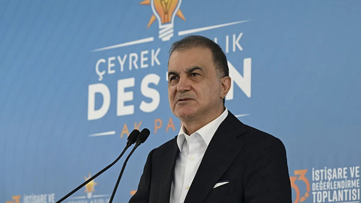Son dakika: AK Parti Sözcüsü Ömer Çelik: Terörsüz Türkiye'de yeni aşamaya geçiyoruz