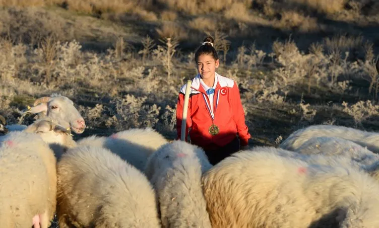 Çoban kız Balkan şampiyonu oldu