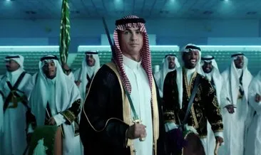 Ronaldo, Suudi Arabistan Milli Günü için Arap kıyafetleri giydi