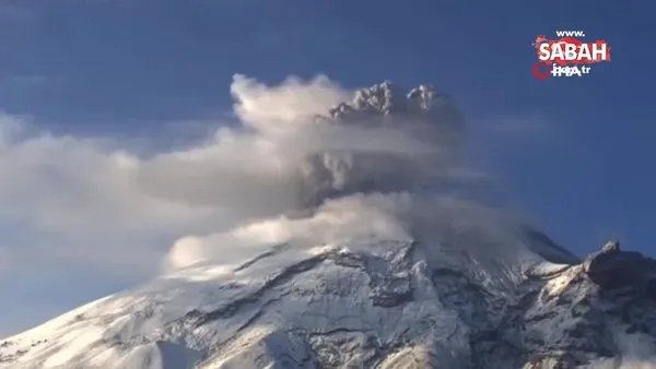 Popocatepetl Yanardağı’nda 24 saatte 12 patlama | Video