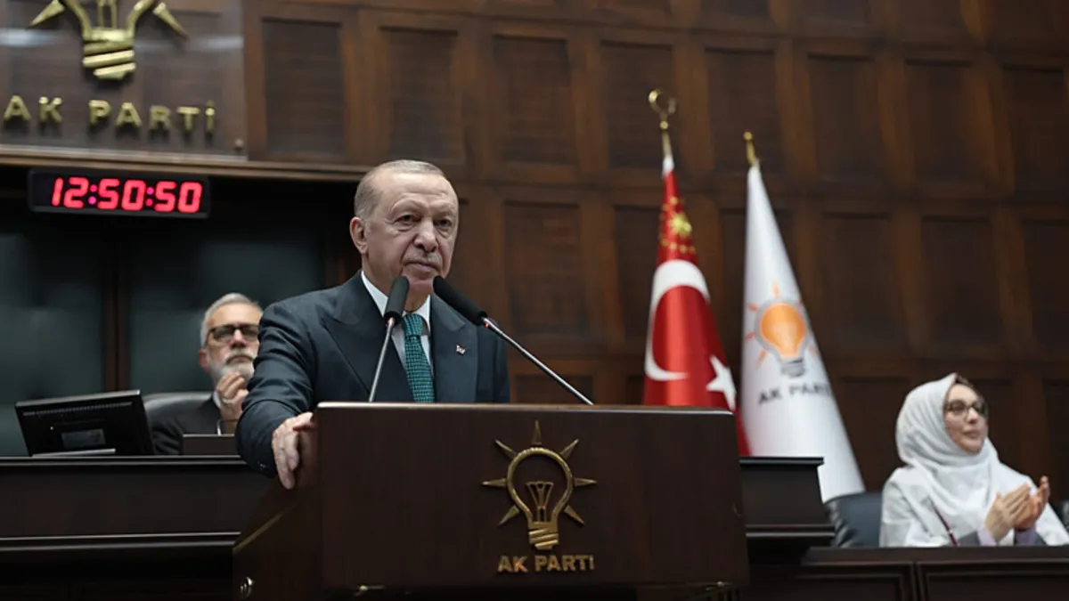 Başkan Erdoğan, AK Parti Grup Toplantısı’nda konuşuyor Başkan Erdoğan, AK Parti Grup Toplantısı’nda konuşuyor