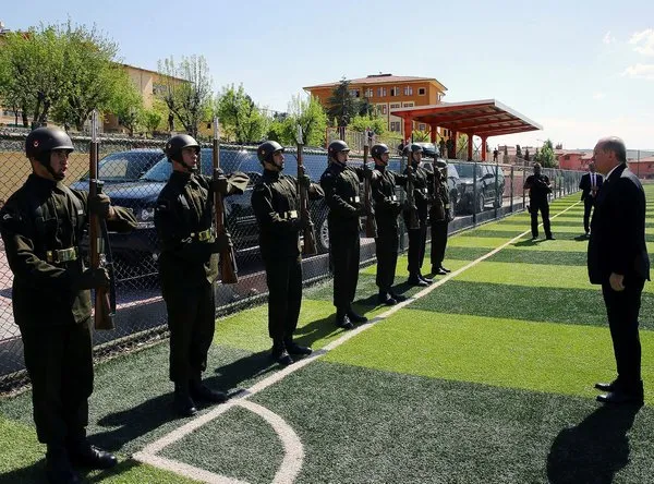 Cumhurbaşkanı Erdoğan'ın Siirt 6. Olağan İl Kongresi'nden yansıyan kareleri