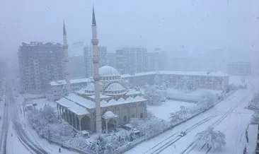 Konya’da kar yağışı etkili oluyor #konya