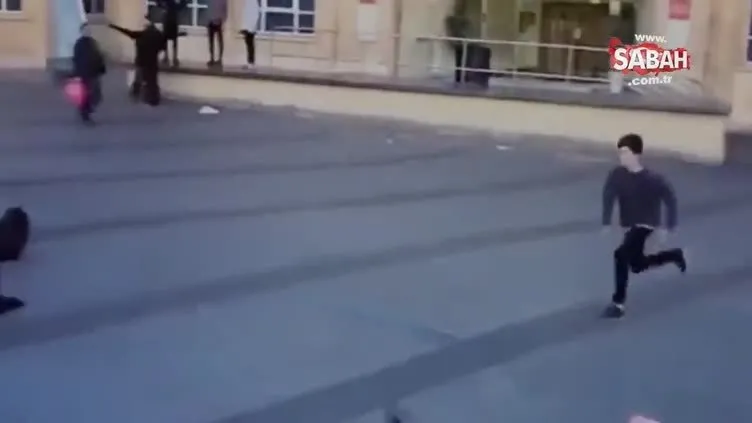 Liseli gençten muhteşem hareket!