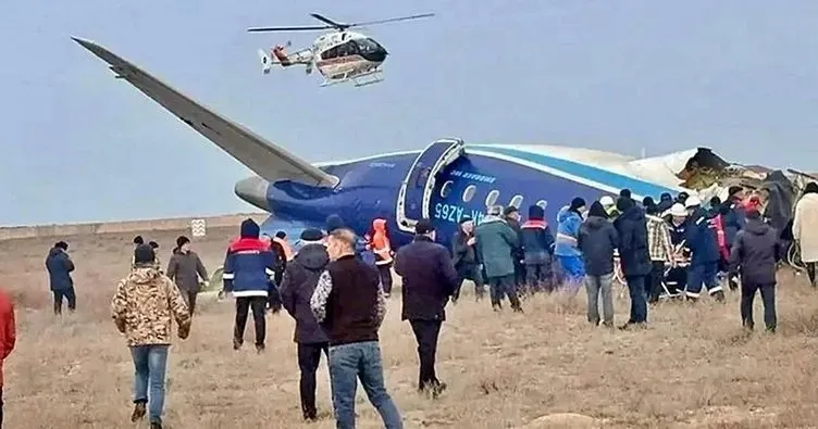 Kazakistan’da düşen Azerbaycan’a ait yolcu uçağına ilişkin ön rapor açıklandı!