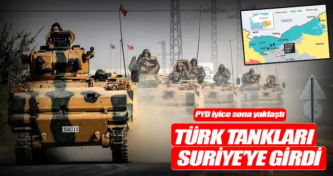 Terör örgütü PYD karadan da kıskaçta